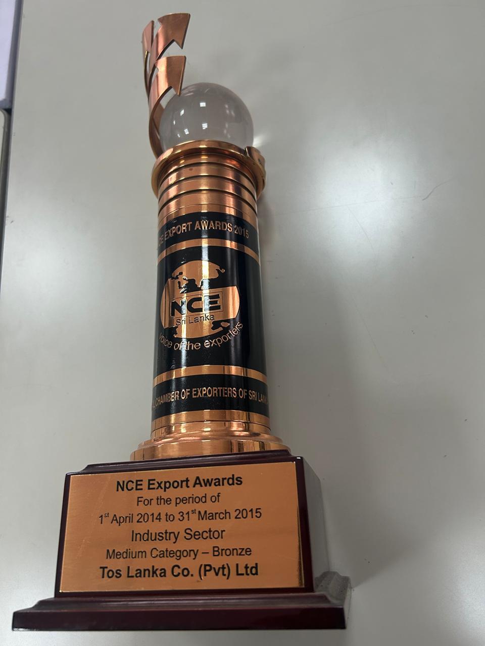 National Chamber of Exporters (NCE) Export Award for electronics manufacturing excellence
