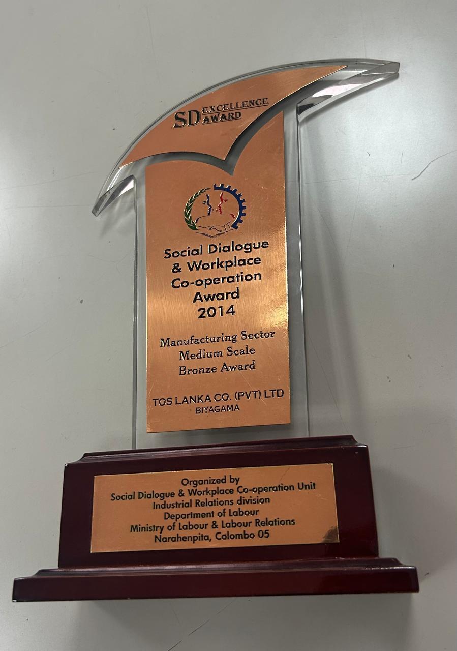 Social Dialogue and Workplace Co-operation Award 2014 for exemplary labour relations